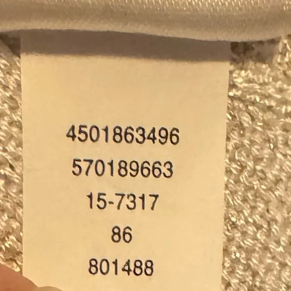 WHBM SHIMMER BOATNECK TOP - Picture 11 of 11